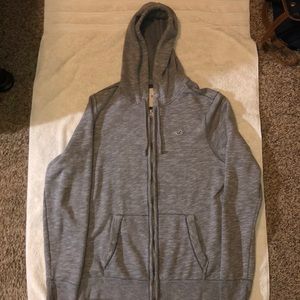 Grey hollister hoodie